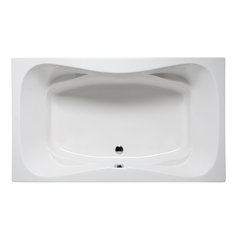 Americh Rampart II 60" x 42" Drop In/Undermount Soaking Bathtub Wayfair